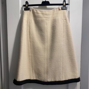 CHANEL cashmere wool and silk skirt, size 36